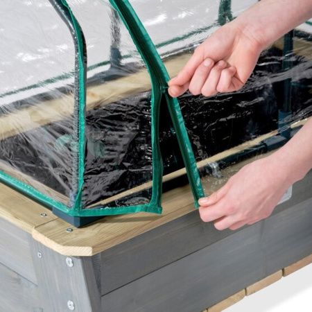 Высокая грядка Акцент закрывающаяся с набором инструментов