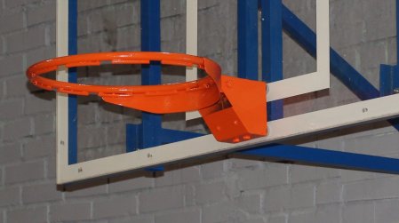 Баскетбольное кольцо амортизационное игровое, диаметр 450 мм