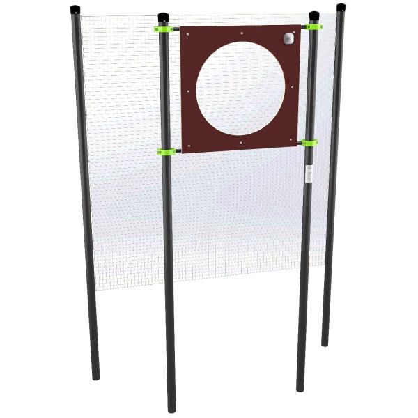 W254 GTO Мишень на стойках круглая (для метания теннисного мяча в цель) D90 см ZAVODSPORTA