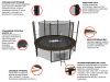 Батут UNIX Line Black&Brown 8 ft (inside)