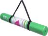 Коврик для йоги и фитнеса Bradex SF 0694, 183*61*0,4 см, зеленый с переноской