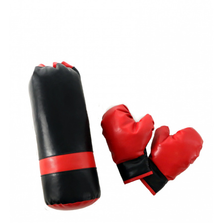 Набор боксерский мешок-груша и перчатки детские Midzumi M006571 (без наполнителя)