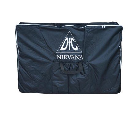 Массажный стол DFC NIRVANA, Elegant PREMIUM, 192х75х6 см, алюм. ножки, цвет оранж./беж. (orange/beig