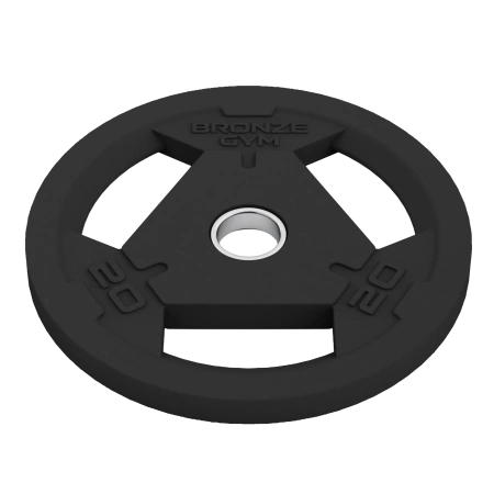 Диск олимпийский BRONZE GYM обрезиненный 20 кг