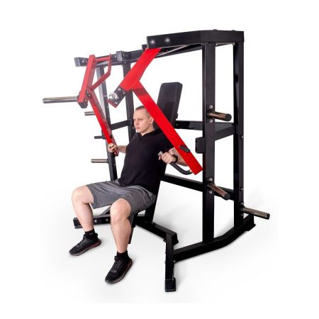 Широкий грудной жим на свободных весах Protrain PP107