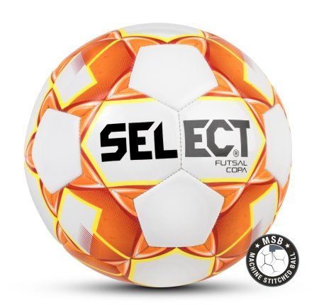 Футзальный мяч Select Futsal Copa v22 FIFA Basic, бел-оран, арт. 1093460006
