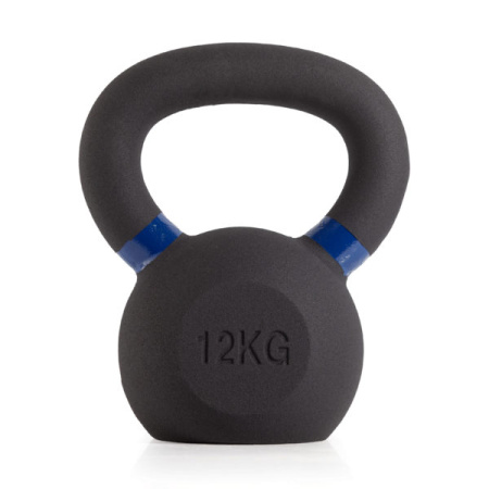 Гиря чугунная с цветным кольцом 12 кг (модель: К-3) VictoryFit VF-KCR120