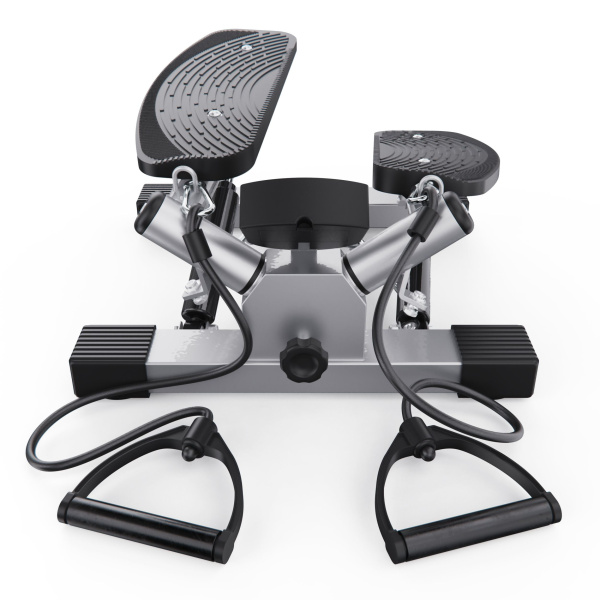 Большой поворотный степпер DFC X-STEPPER с эспандерами