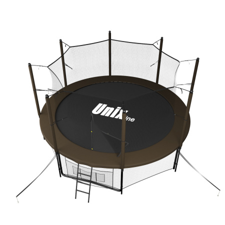 Батут UNIX Line Black&Brown 10 ft (inside)
