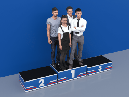 Пьедестал (ПРО) Штабель 1012х612мм (прямоугольный)