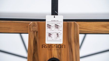 Теннисный стол всепогодный Rasson Premium W-760 Teak Outdoor с сеткой