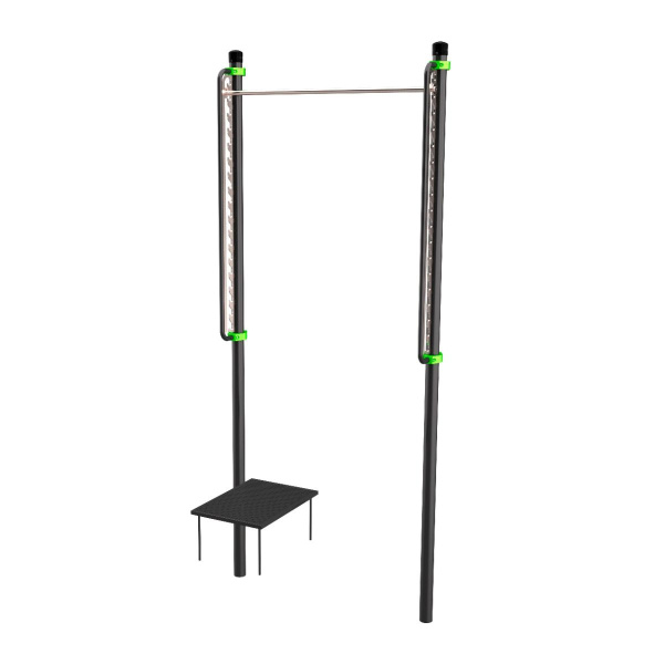 W251 GTO Турник-перекладина с регулируемой высотой (подходит ОВЗ) ZAVODSPORTA