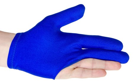 Перчатка бильярдная «Renzline Start Blue» (синяя)