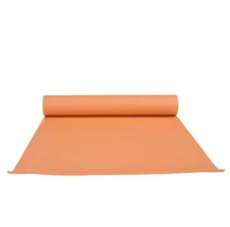 Коврик для фитнеса и йоги YM03-PVCYO-Orange 173 х 61 х 0,6 см