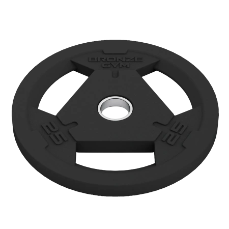 Диск олимпийский BRONZE GYM обрезиненный 25 кг