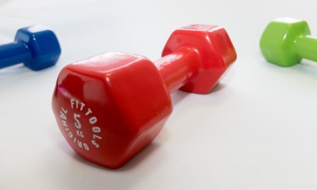 Гантели в виниловой оболочке Original FitTools FT-VWB-5