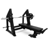 Скамья для жима лёжа с доводчиком, упором и подставкой для ног BRONZE GYM PARTNER ML-901