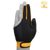 Перчатка Tiger Professional Billiard Glove черная/желтая правая M