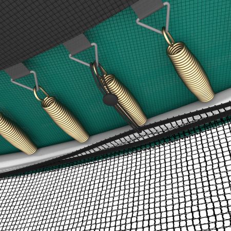 Батут UNIX Line SUPREME GAME 14 ft (Green)