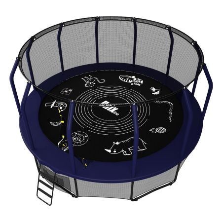 Батут UNIX Line SUPREME GAME 14 ft (Blue)