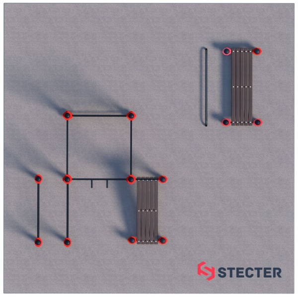 Проект "Воркаут площадка для коттеджа 1-1"