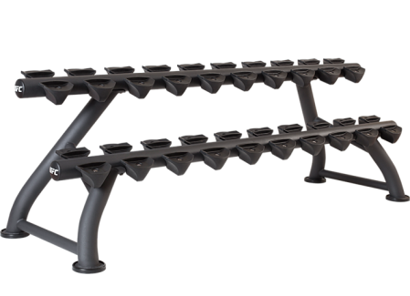 Горизонтальная стойка для хранения гантелей на 10 пар UFC