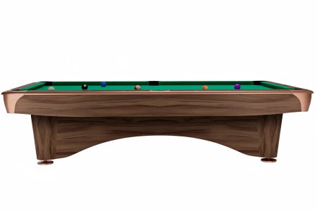 Бильярдный стол для пула Dynamic Billard "Dynamic 3" 9 футов Modern Brown с плитой