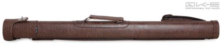 Тубус QK-S Musketeer 1x1 с отделением для удлинителя коричневый аллигатор