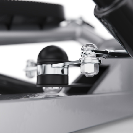 Большой поворотный степпер DFC X-STEPPER с эспандерами