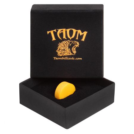 Наклейка для кия Taom 2.0 Break&Jump Yellow ø14мм в индивидуальной упаковке 1шт.
