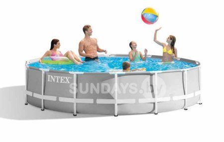 Каркасный бассейн Intex Prism Frame / 26724 (457x107)