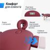Массажный стол UNIX Comfort 3 Section Burgundy