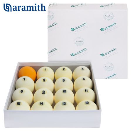 Шары Aramith Standard Pyramid ø68мм желтый биток