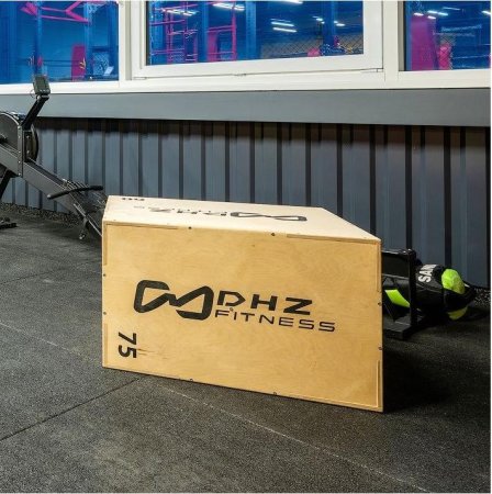 Универсальный PLYO BOX DHZ разборный с разметкой шкалы наклона