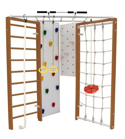 Шведская стенка Kampfer Fantastic (№2 Ореховый красная лиана)