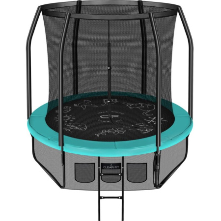Каркасный батут Clear Fit FamilyHop 8Ft