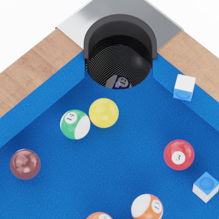 Игровой стол-бильярд DFC 84" 213 x 118 см