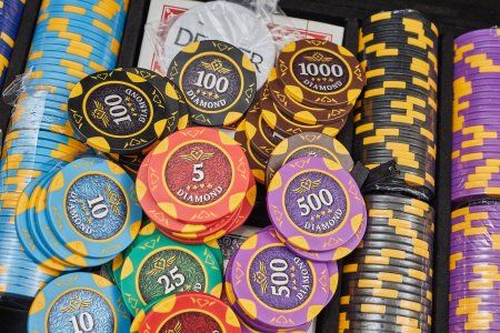 Набор для покера Diamond на 300 фишек
