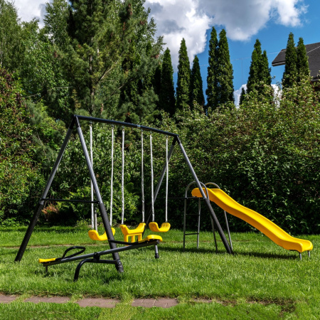 Детский комплекс DFC качели, качели-балансир и горка 74560