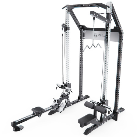 Мультистанция, гребной тренажер STEELVER SV9203