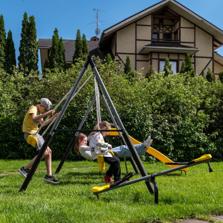 Детский комплекс DFC качели, качели-балансир и горка 74560