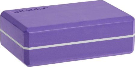 Блоки для йоги, Bradex SF 0614, фиолетовый, 2 шт