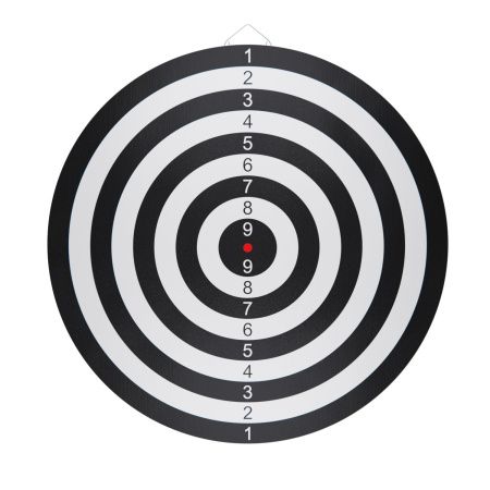 Дартс DFC двусторонний 45 см, 6 дротиков