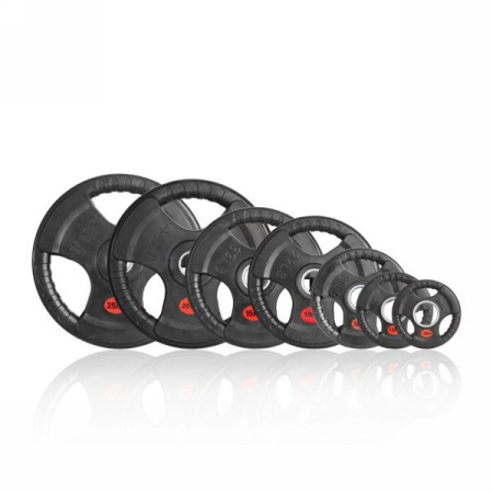 Диск VictoryFit 51 мм. обрезиненный с 3-мя хватами