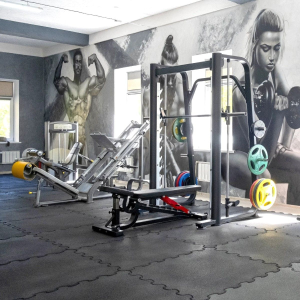 Машина Смита Realleader FM-2007 (черная рама, бордовая обивка)