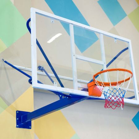 Ферма для баскетбольного щита игрового на растяжках вынос 500 мм ZAVODSPORTA