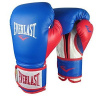 Перчатки тренировочные Everlast Powerlock PU Синий/Красный 12 Oz