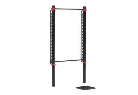 Перекладина с регулируемой высотой от 90 см до 260 см (для выполнения испытаний (теста) ГТО «Подтяги