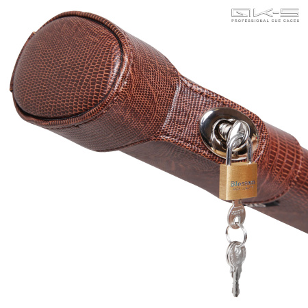 Тубус QK-S Musketeer 1x1 коричневый аллигатор