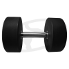 Круглые полиуретановые гантели Oxide Fitness ODB01 - (от 2,5 до 50кг.)